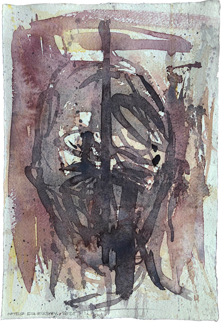 Original akvarel - Peter Ejlerskov