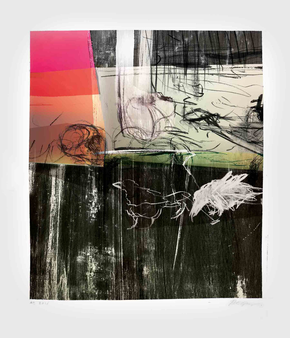Giclée tryk, Tanken og Mindet, Artist Edition, 1 stk.
