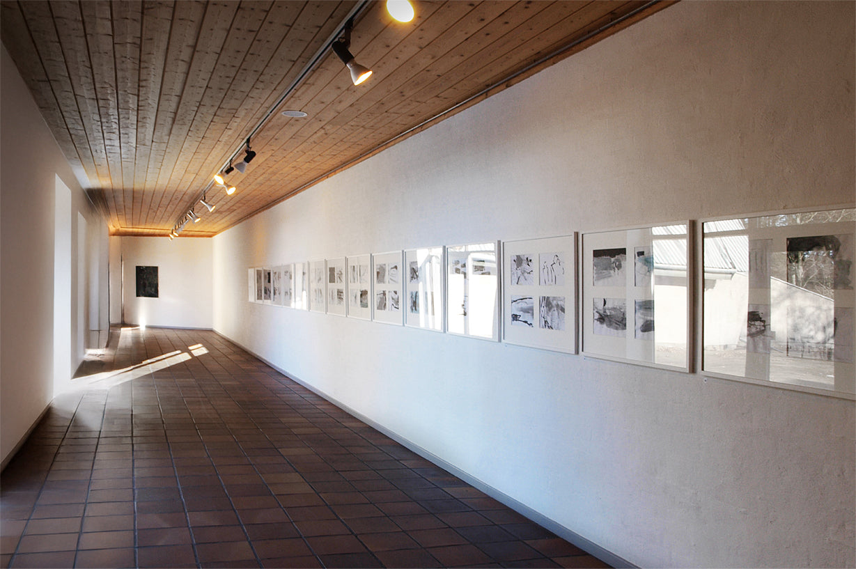 Peter Ejlerskov kunst på udstilling i Dronninglund Kunstcenter.