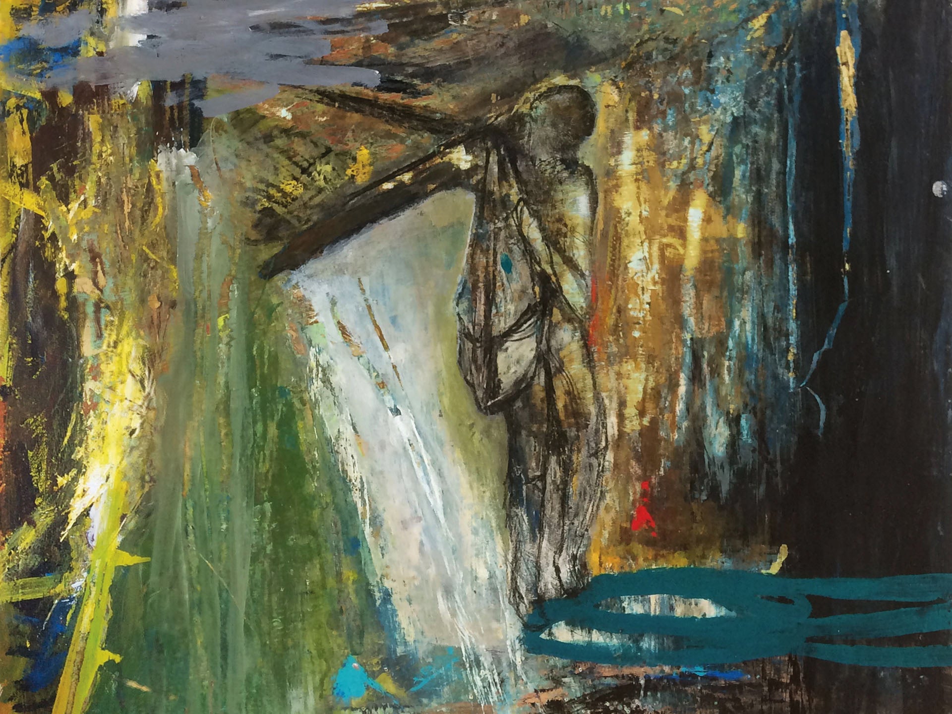 Peter Ejlerskov - Kunst i Sdr Rind Kirke - Detalje af alterkunst